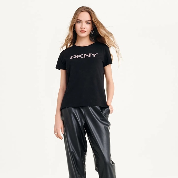 DKNY Sport Bronze Logo Women’s Tee